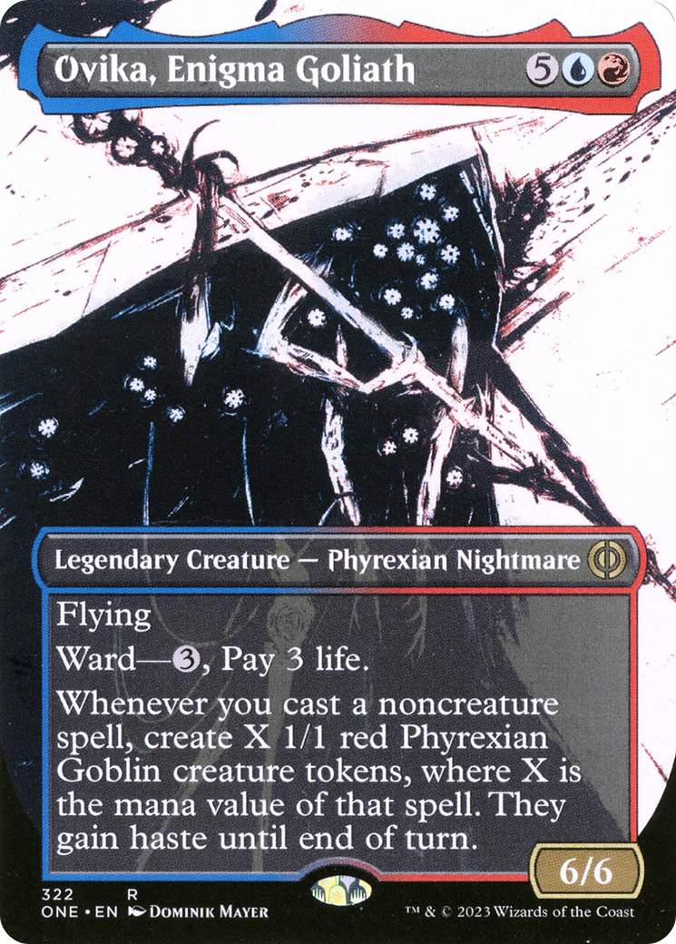 Ovika, Enigma Goliath (Borderless Ichor) [Phyrexia: All Will Be One] | Good Games Adelaide SA