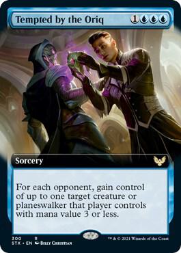 Tempted by the Oriq Extended Art 300 (Strixhaven: School of Mages)  - Foil | Good Games Adelaide SA