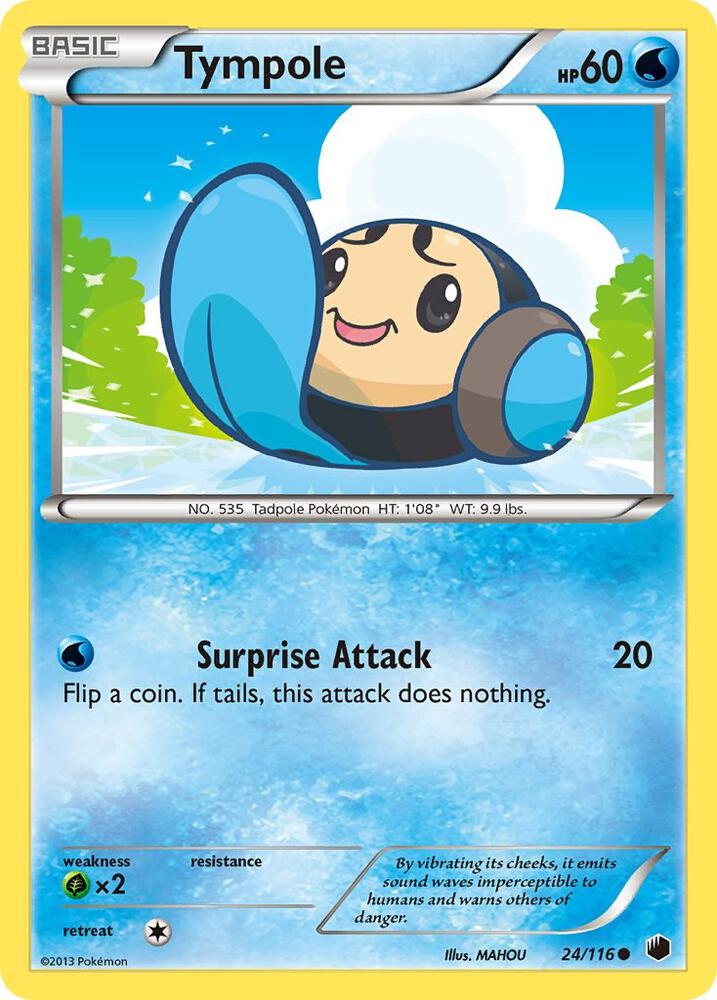 Tympole 24/116 (Plasma Freeze)  - Reverse Holofoil | Good Games Adelaide SA