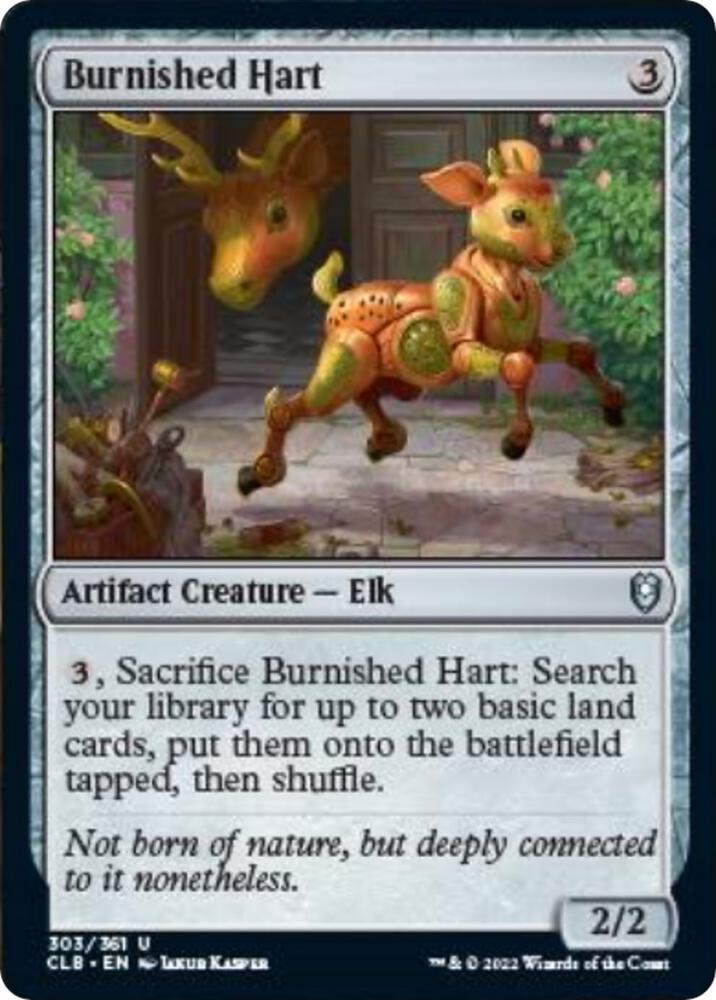 Burnished Hart 303 (Commander Legends: Battle for Baldur's Gate)  | Good Games Adelaide SA
