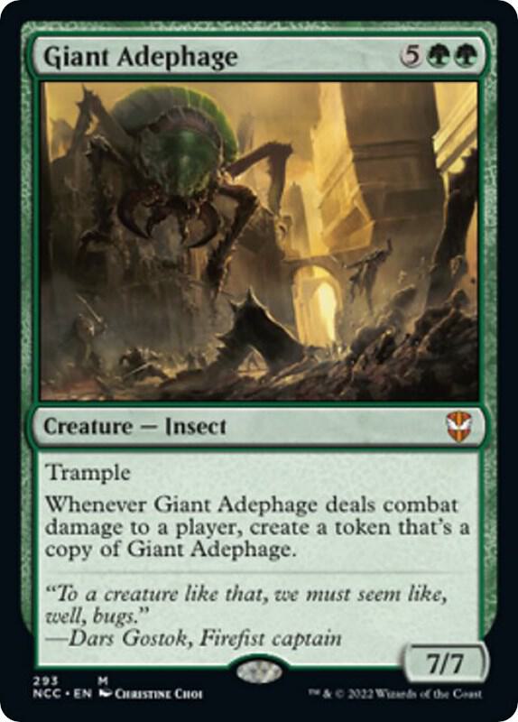 Giant Adephage 293 (Commander: Streets of New Capenna)  | Good Games Adelaide SA