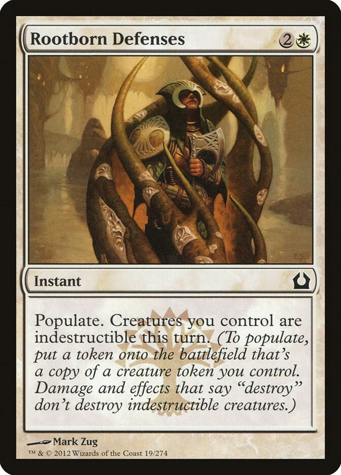 Rootborn Defenses 19 (Return to Ravnica)  - Foil | Good Games Adelaide SA