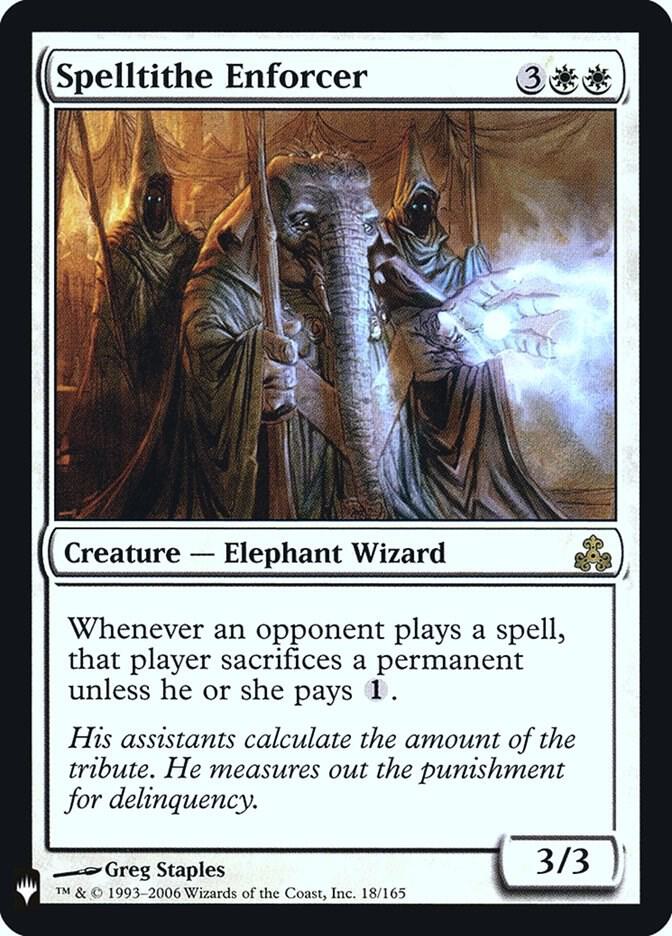 Spelltithe Enforcer 18 (The List Reprints)  - Foil | Good Games Adelaide SA