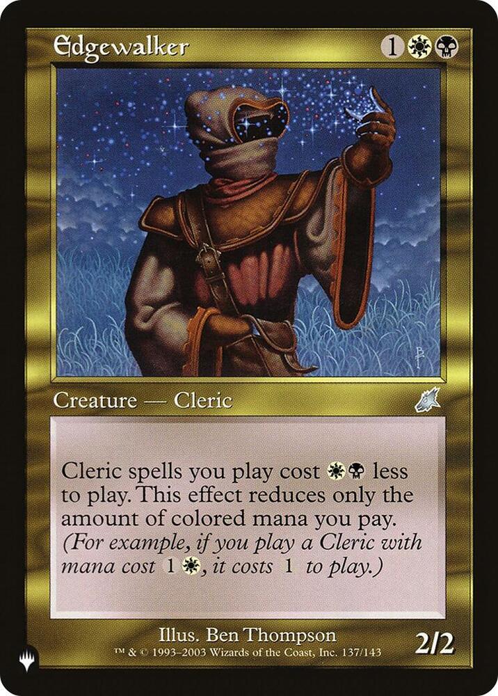 Edgewalker 137/143 (The List Reprints)  | Good Games Adelaide SA