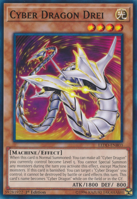 Cyber Dragon Drei [LEDD-ENB03] Common | Good Games Adelaide SA