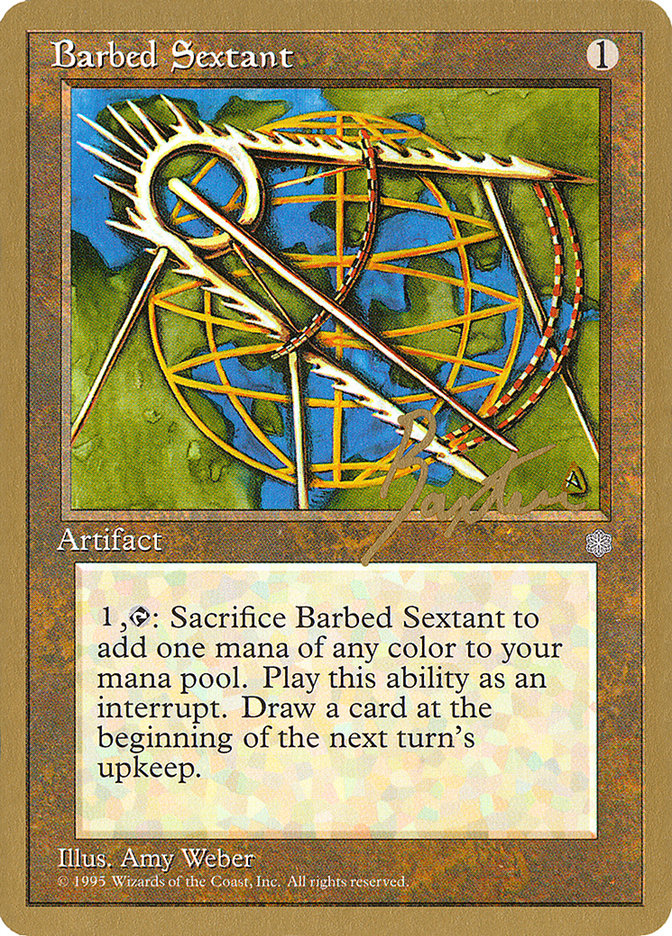 Barbed Sextant (George Baxter) [Pro Tour Collector Set] | Good Games Adelaide SA