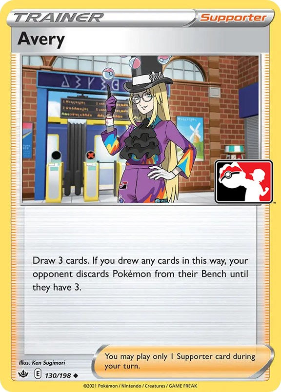 Avery (130/198) [Prize Pack Series One] | Good Games Adelaide SA