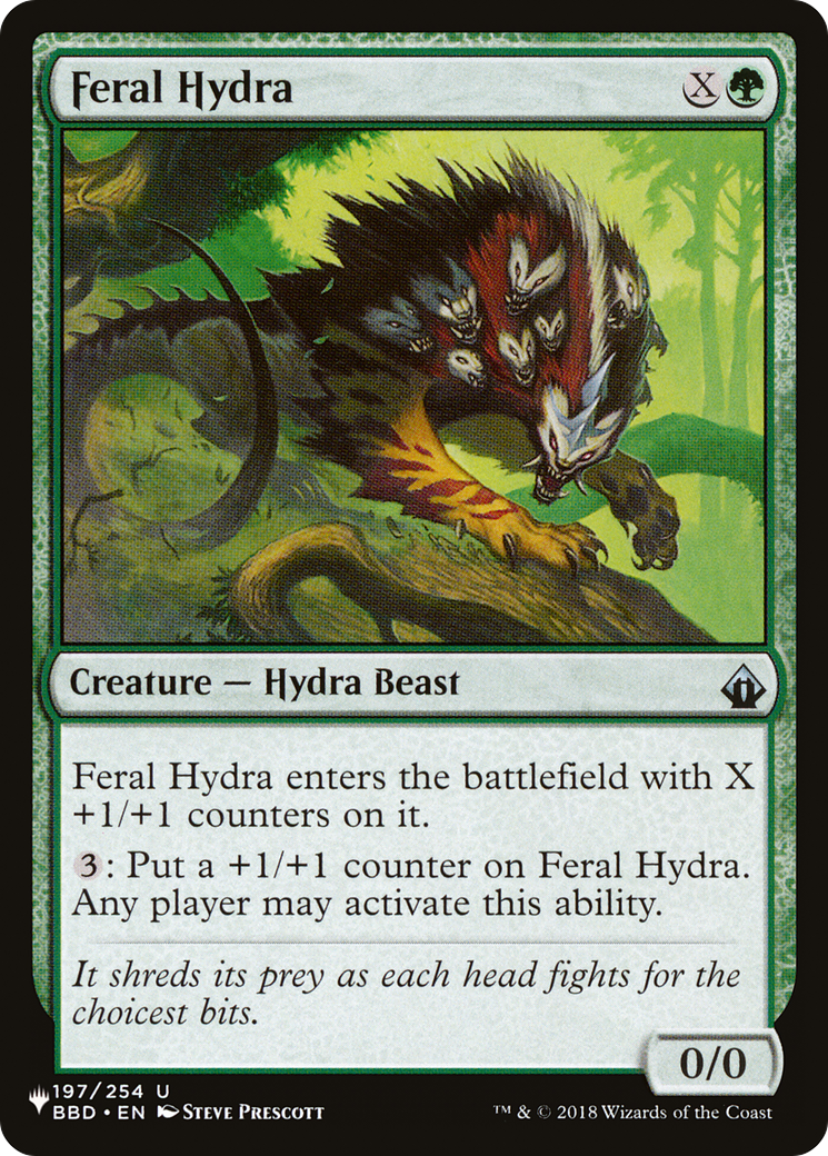 Feral Hydra [The List Reprints] | Good Games Adelaide SA