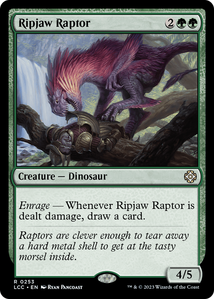 Ripjaw Raptor [The Lost Caverns of Ixalan Commander] | Good Games Adelaide SA