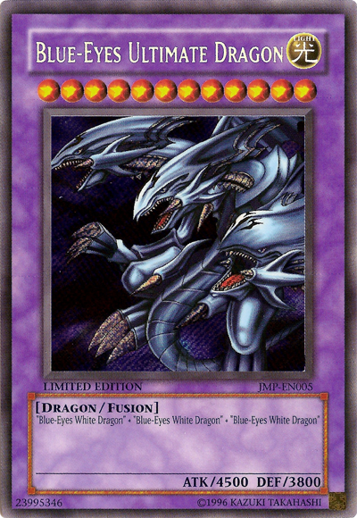 Blue-Eyes Ultimate Dragon [JMP-EN005] Secret Rare | Good Games Adelaide SA