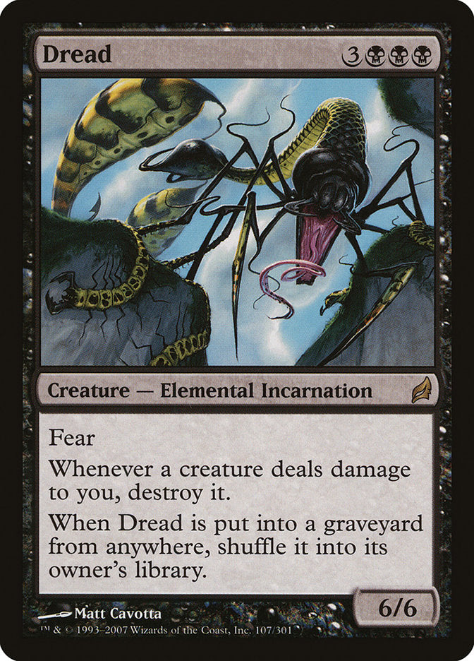 Dread 107 (Lorwyn)  - Foil | Good Games Adelaide SA