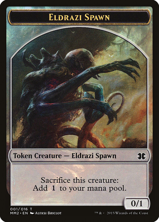 Eldrazi Spawn (001/016) [Modern Masters 2015 Tokens] | Good Games Adelaide SA