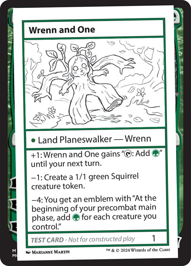 Wrenn and One  (Mystery Booster 2 Playtest Cards)  | Good Games Adelaide SA