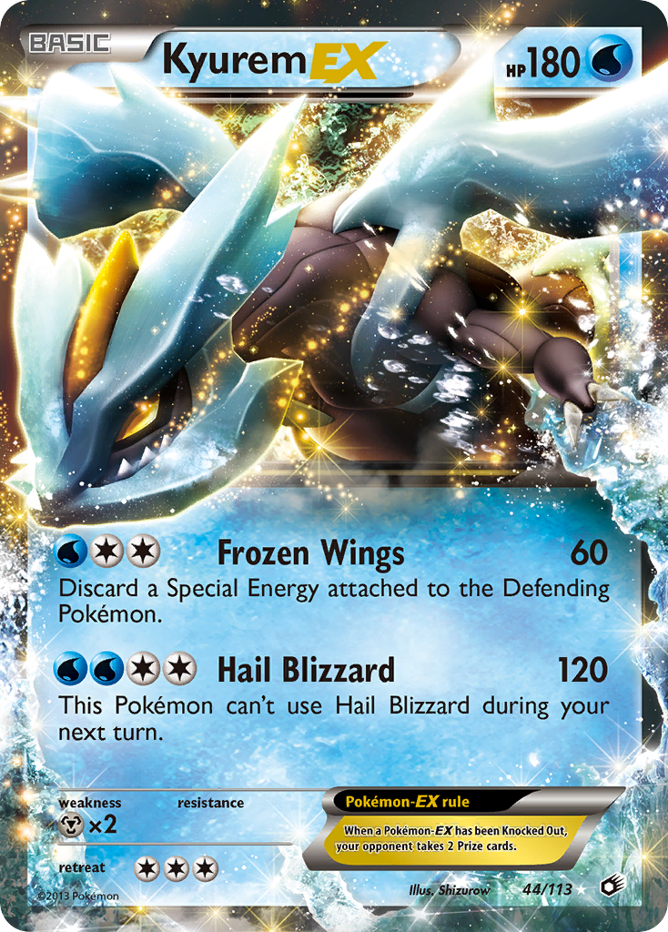 Kyurem EX (44/113) [Black & White: Legendary Treasures] | Good Games Adelaide SA