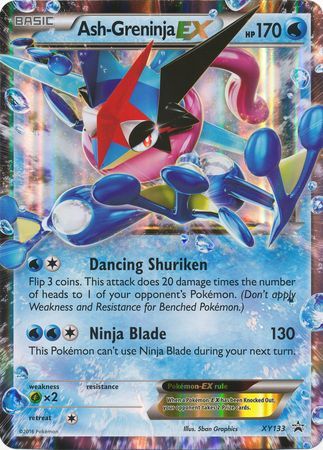 Ash-Greninja EX (XY133) (Jumbo Card) [XY: Black Star Promos] | Good Games Adelaide SA