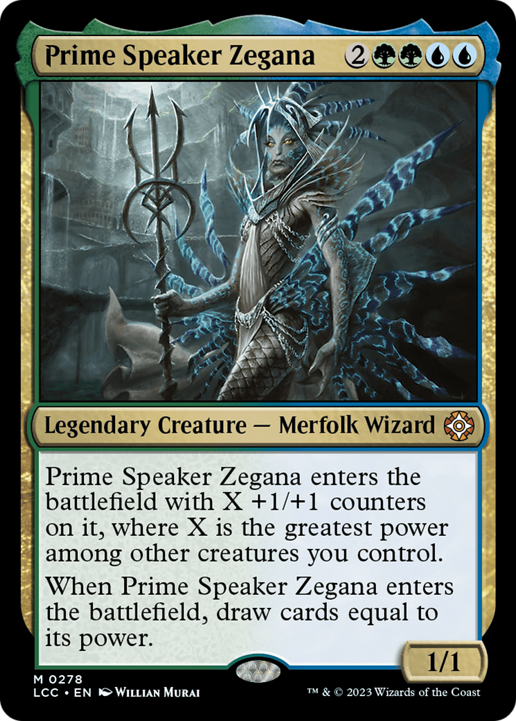 Prime Speaker Zegana [The Lost Caverns of Ixalan Commander] | Good Games Adelaide SA