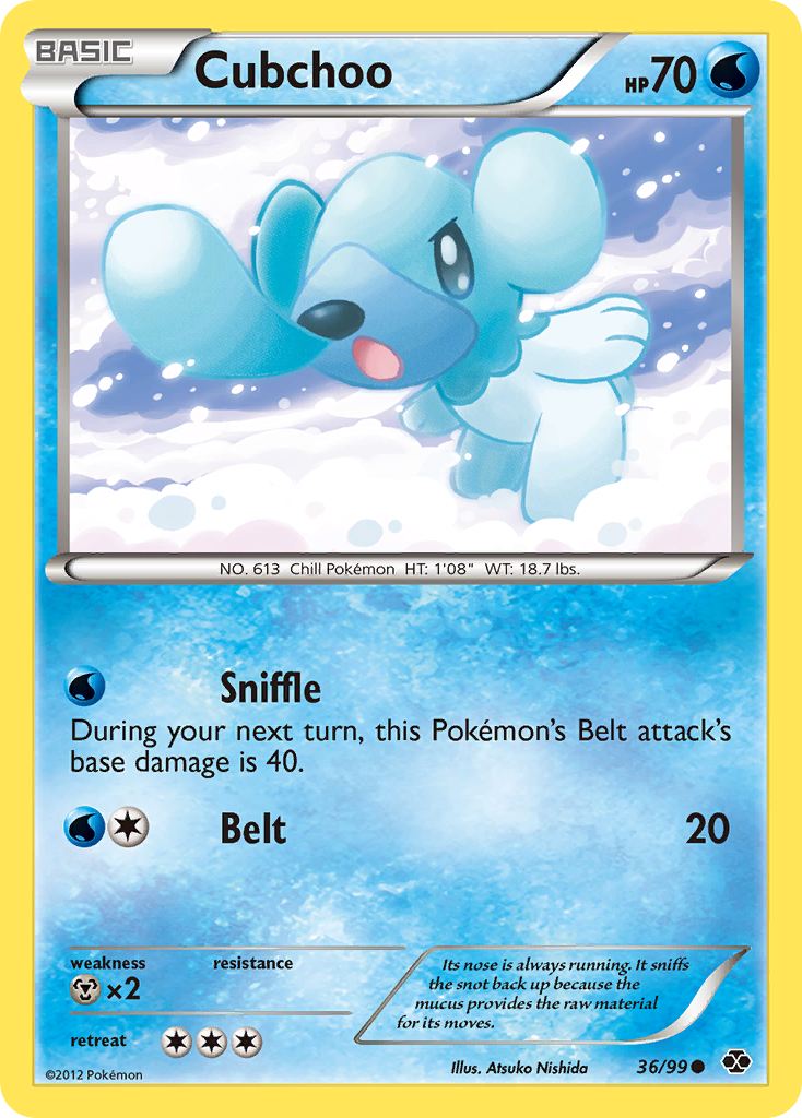 Cubchoo (36/99) [Black & White: Next Destinies] | Good Games Adelaide SA
