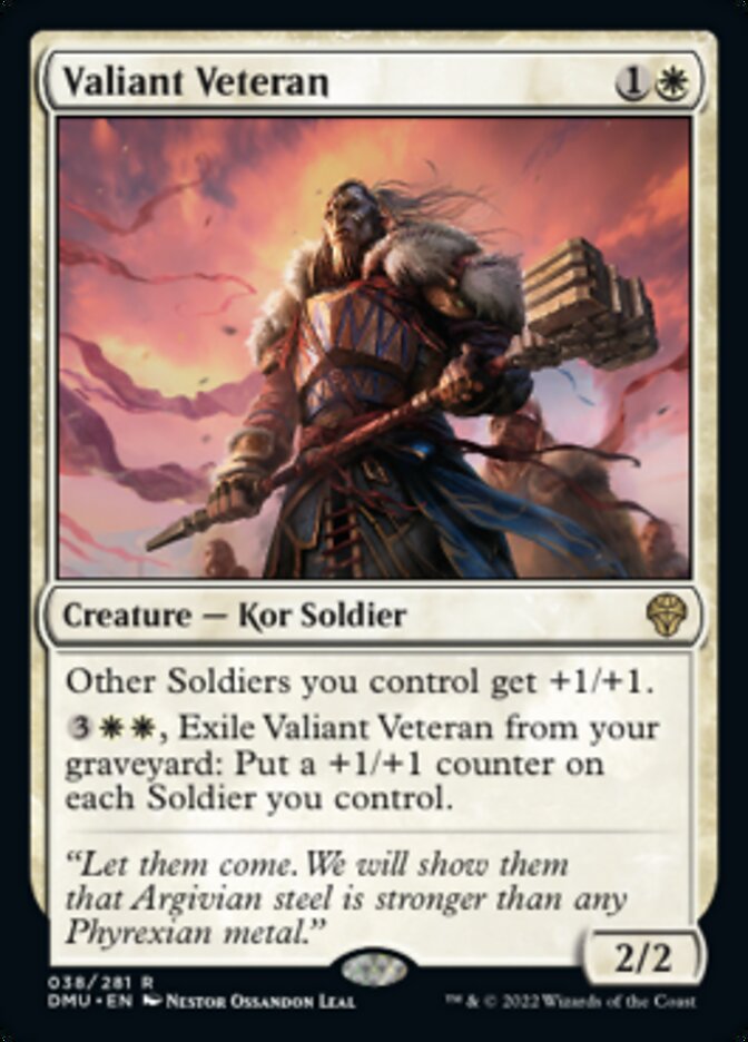 Valiant Veteran [Dominaria United] | Good Games Adelaide SA