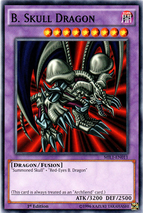 B. Skull Dragon [MIL1-EN011] Common | Good Games Adelaide SA