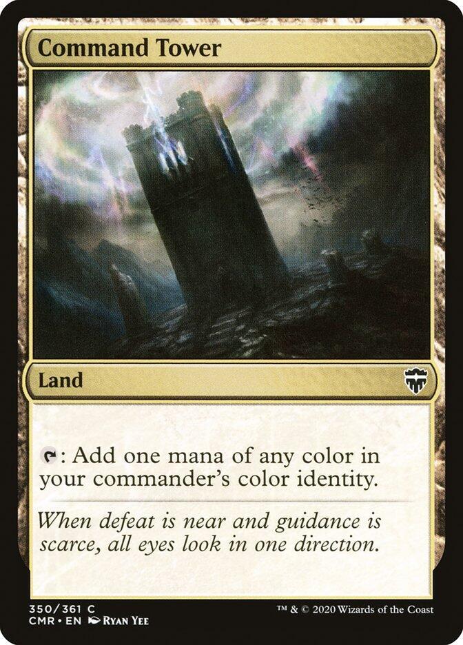 Command Tower 350 (Commander Legends)  - Foil | Good Games Adelaide SA