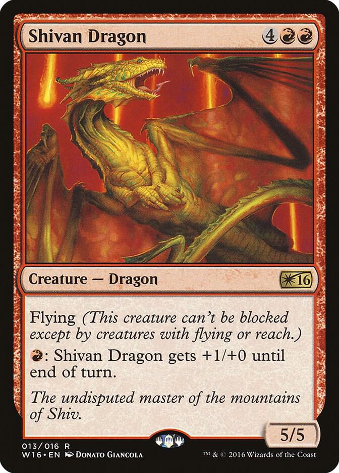 Shivan Dragon 13 (Welcome Deck 2016)  | Good Games Adelaide SA