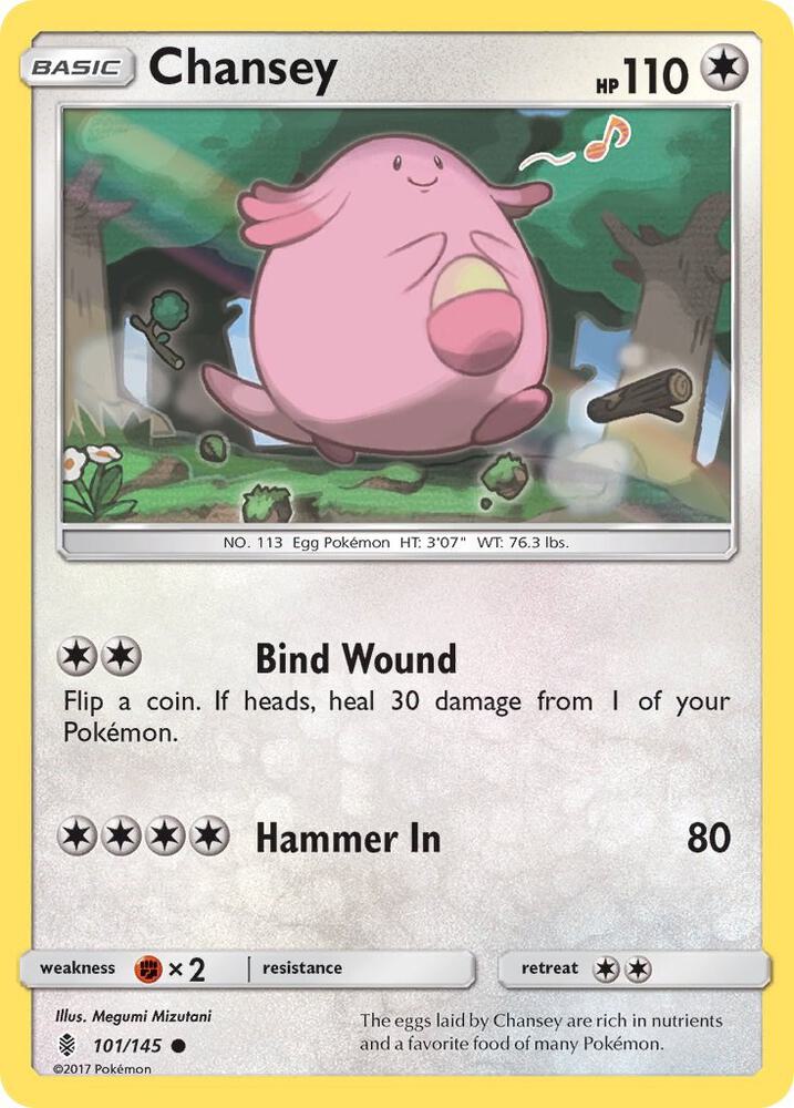 Chansey 101/145 (SM - Guardians Rising)  | Good Games Adelaide SA