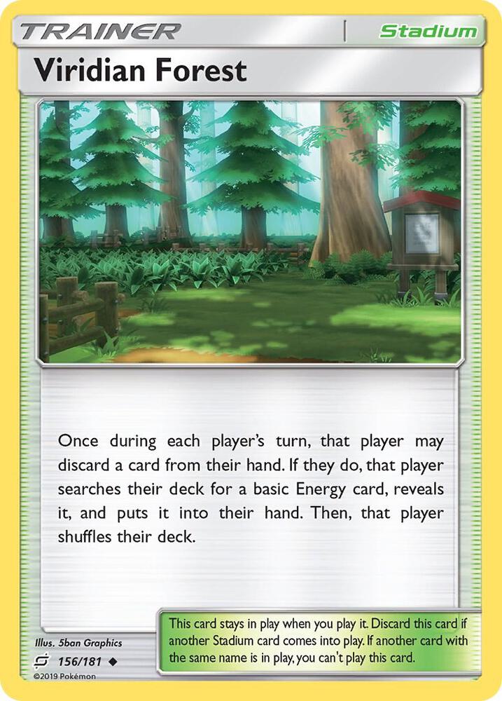 Viridian Forest 156/181 (SM - Team Up)  | Good Games Adelaide SA
