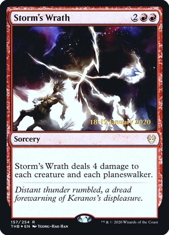 Storms Wrath 157 (Prerelease Cards)  - Foil | Good Games Adelaide SA
