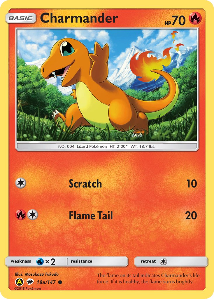 Charmander (18a/147) [Alternate Art Promos] | Good Games Adelaide SA