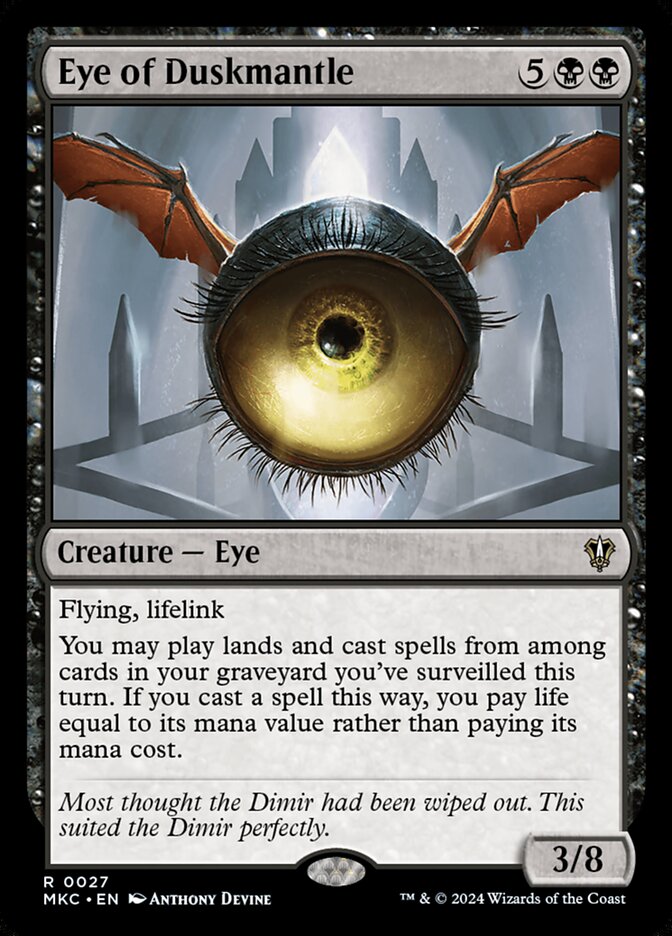 Eye of Duskmantle 27 (Commander: Murders at Karlov Manor)  | Good Games Adelaide SA