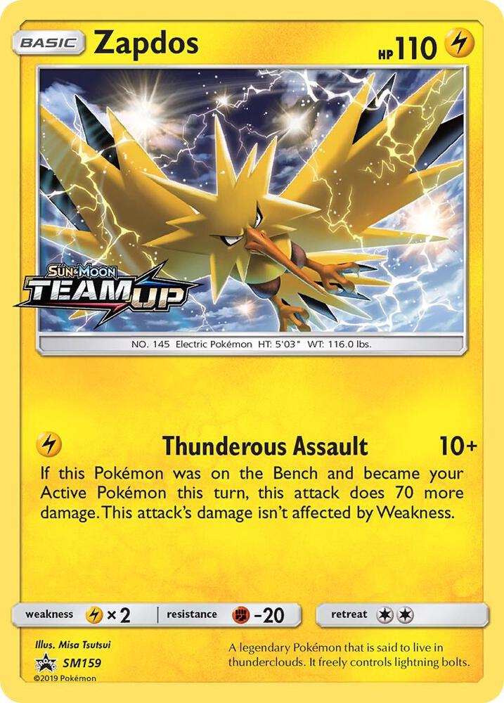 Zapdos Prerelease SM159 (SM Promos)  - Holofoil | Good Games Adelaide SA