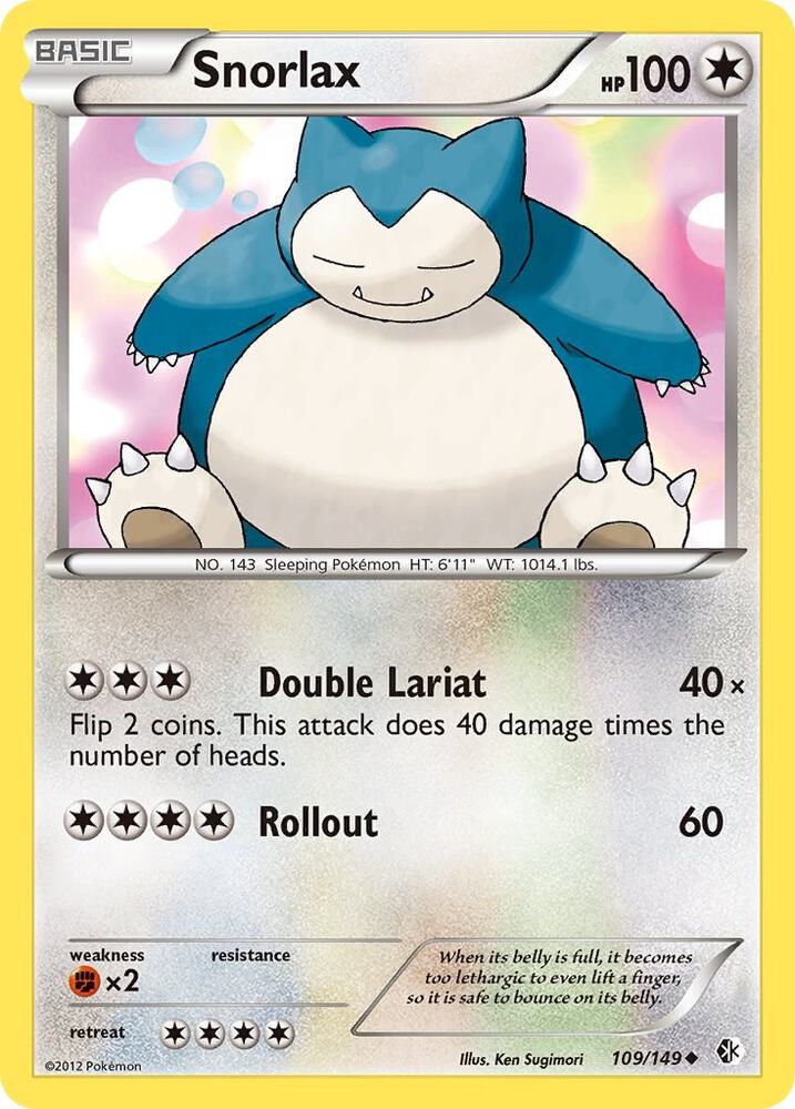 Snorlax 109/149 (Boundaries Crossed)  | Good Games Adelaide SA