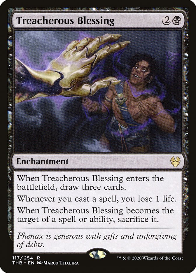 Treacherous Blessing 117 (Theros Beyond Death)  | Good Games Adelaide SA