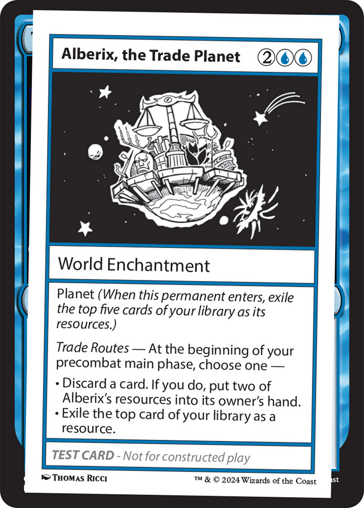 Alberix, the Trade Planet [Mystery Booster 2 Playtest Cards] | Good Games Adelaide SA