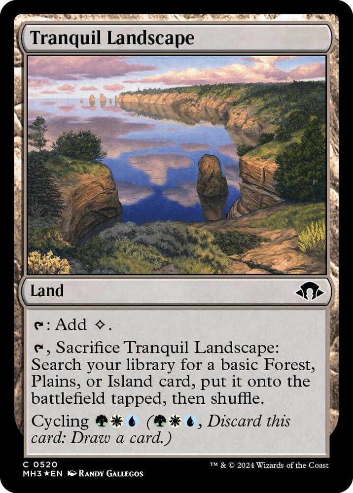 Tranquil Landscape 520 (Modern Horizons 3)  - Ripple Foil | Good Games Adelaide SA