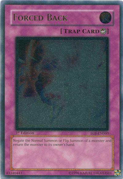 Forced Back [EOJ-EN060] Ultimate Rare | Good Games Adelaide SA