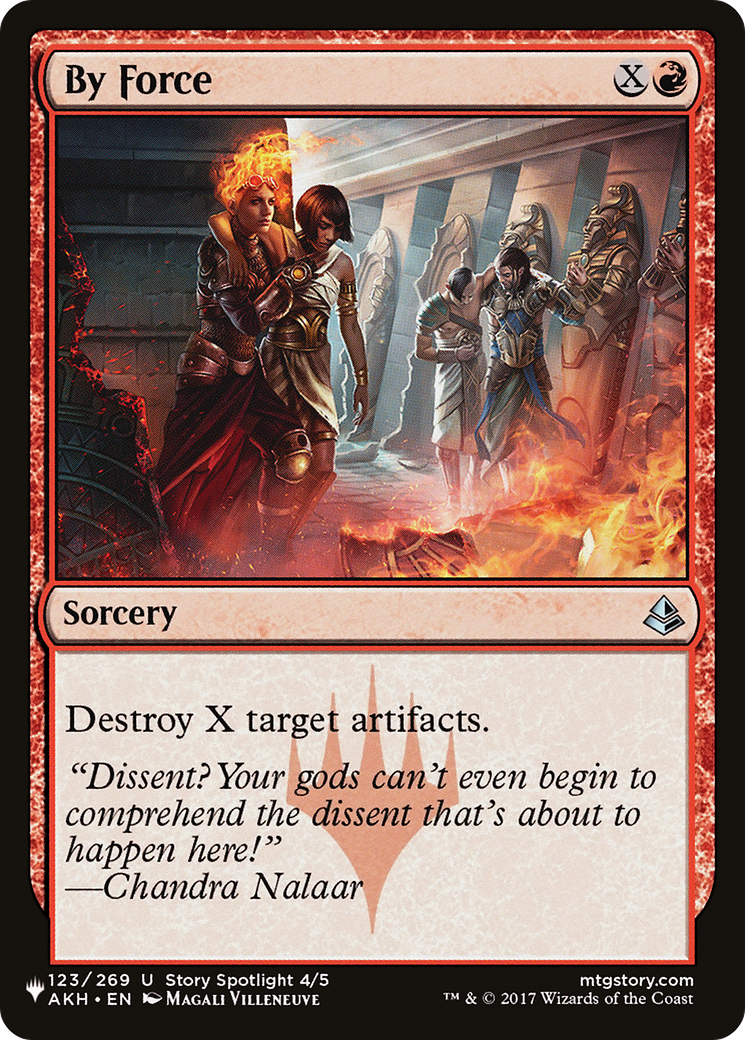 By Force [The List Reprints] | Good Games Adelaide SA
