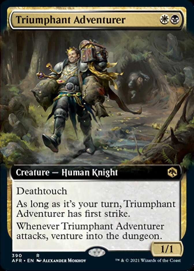 Triumphant Adventurer (Extended) [Dungeons & Dragons: Adventures in the Forgotten Realms] | Good Games Adelaide SA