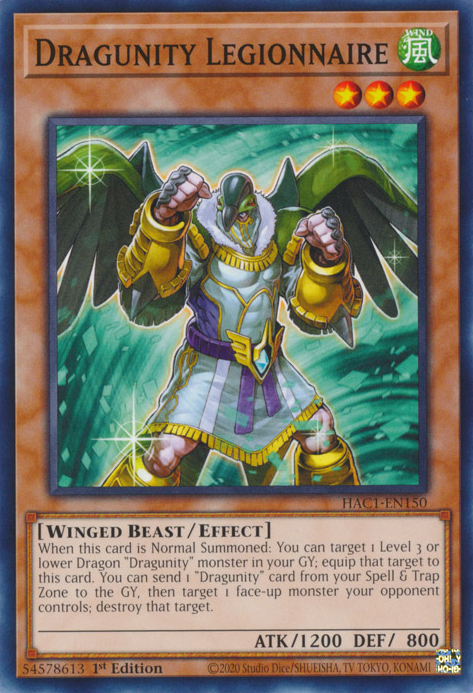 Dragunity Legionnaire [HAC1-EN150] Common | Good Games Adelaide SA