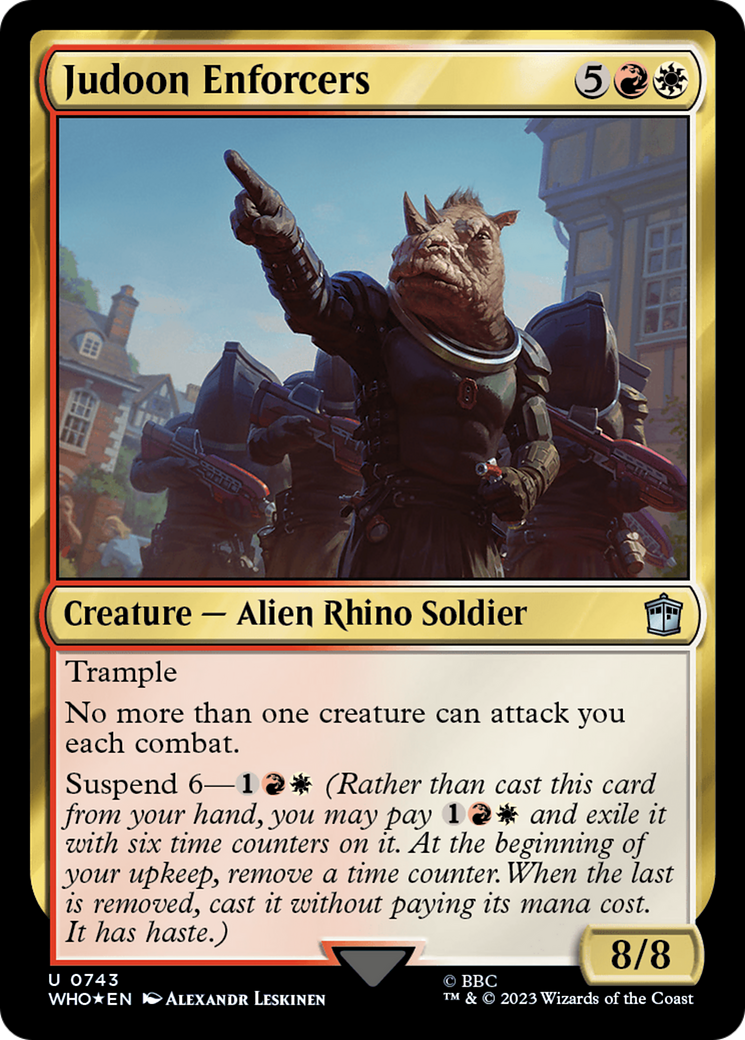 Judoon Enforcers (Surge Foil) [Doctor Who] | Good Games Adelaide SA