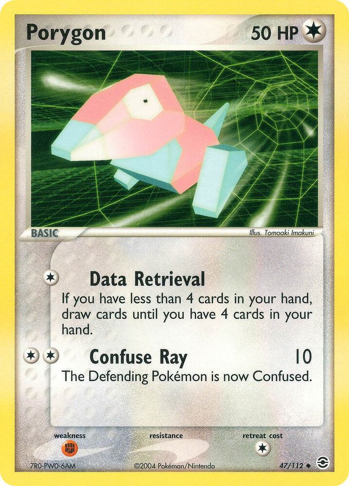 Porygon 47/112 (FireRed & LeafGreen)  - Reverse Holofoil | Good Games Adelaide SA