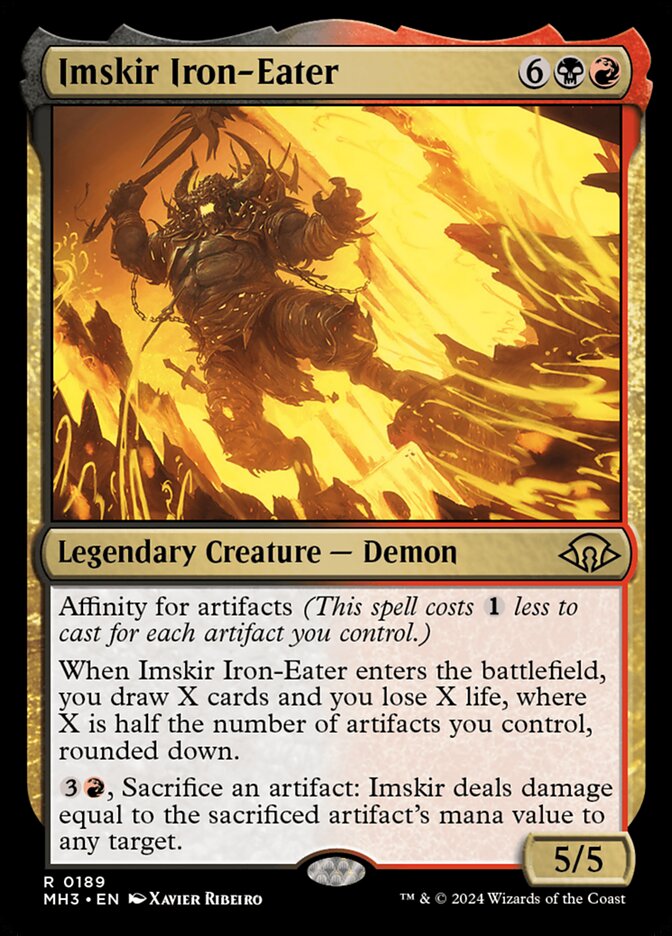 Imskir Iron-Eater 189 (Modern Horizons 3)  - Foil | Good Games Adelaide SA