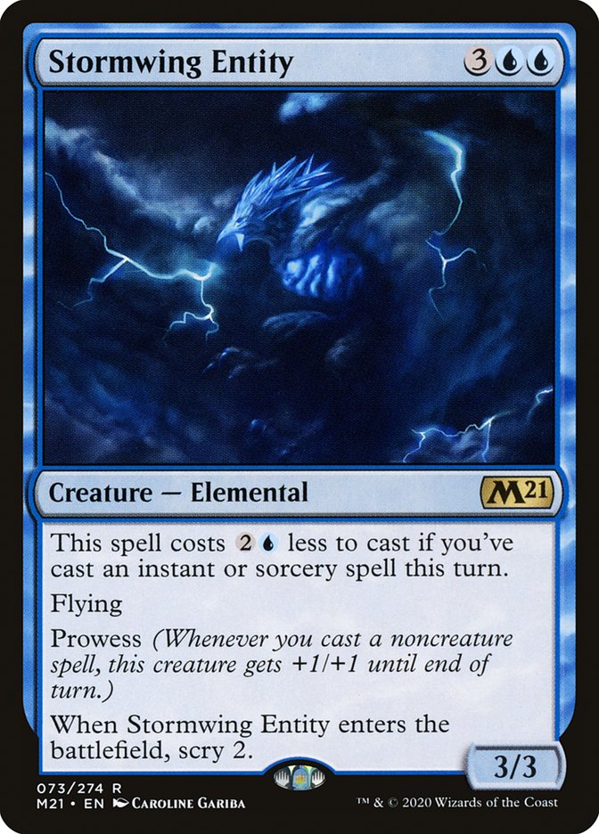Stormwing Entity 73 (Core Set 2021)  - Foil | Good Games Adelaide SA