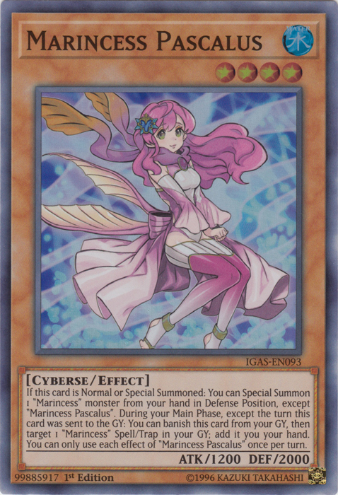 Marincess Pascalus [IGAS-EN093] Super Rare | Good Games Adelaide SA