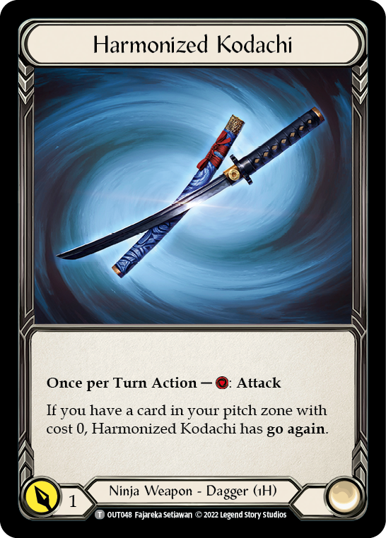 Harmonized Kodachi [OUT048] (Outsiders) | Good Games Adelaide SA