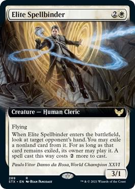 Elite Spellbinder Extended Art 289 (Strixhaven: School of Mages)  - Foil | Good Games Adelaide SA