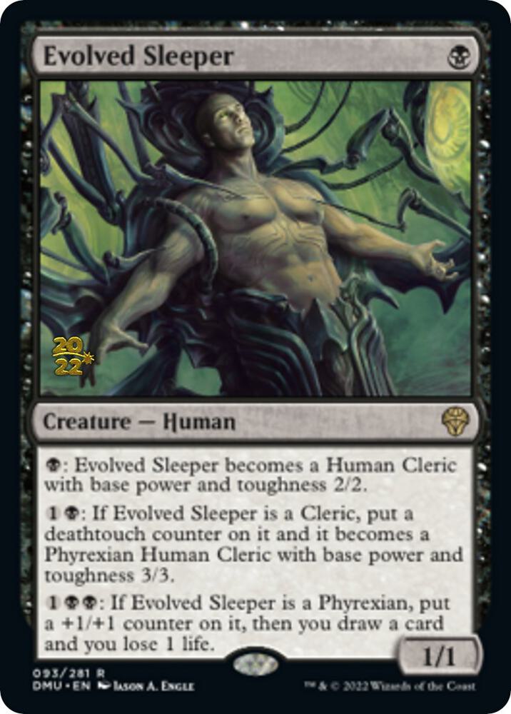 Evolved Sleeper 93 (Prerelease Cards)  - Foil | Good Games Adelaide SA