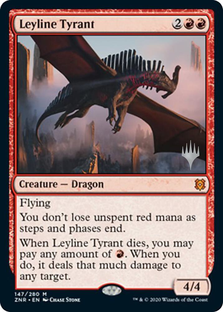 Leyline Tyrant 147 (Promo Pack: Zendikar Rising)  - Foil | Good Games Adelaide SA