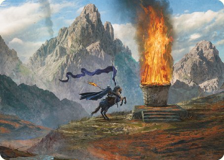 Call for Aid Art Card [The Lord of the Rings: Tales of Middle-earth Art Series] | Good Games Adelaide SA