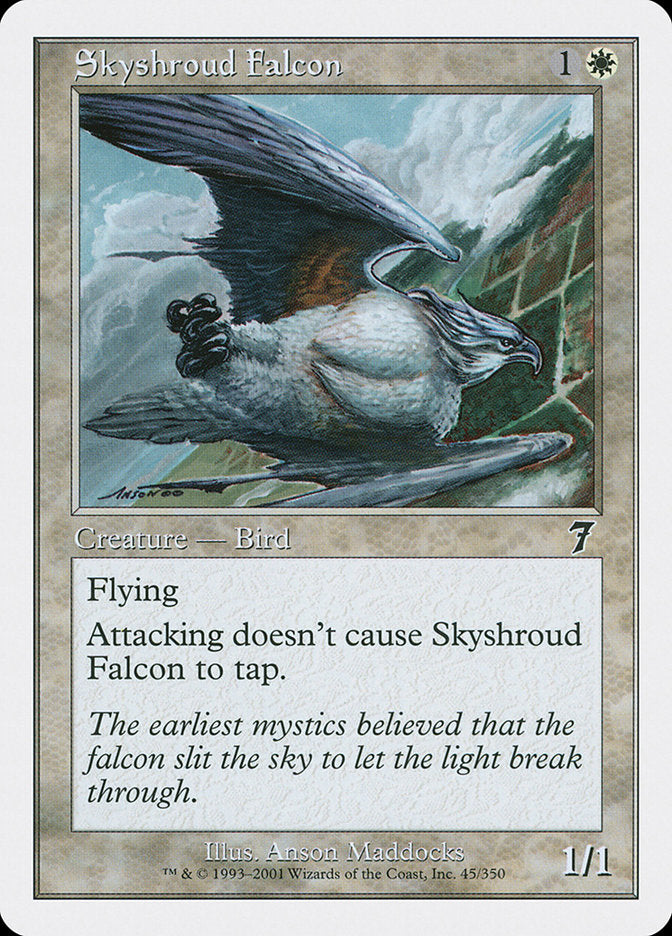 Skyshroud Falcon [Seventh Edition] | Good Games Adelaide SA